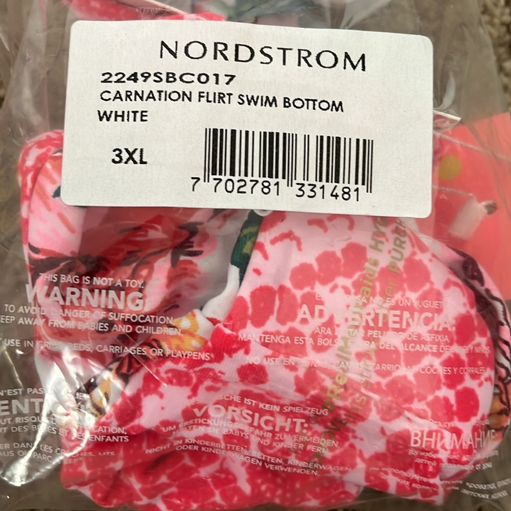 Maaji Carnation Flirt Reversible Bikini Bottoms, NWT - Picture 8 of 8